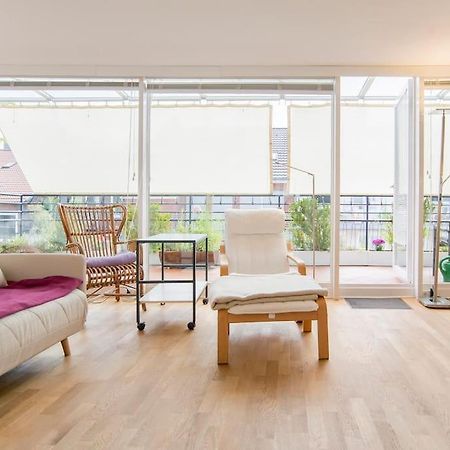 Modernes, sonniges Appartement im Herzen von Düsseldorf Exterior foto
