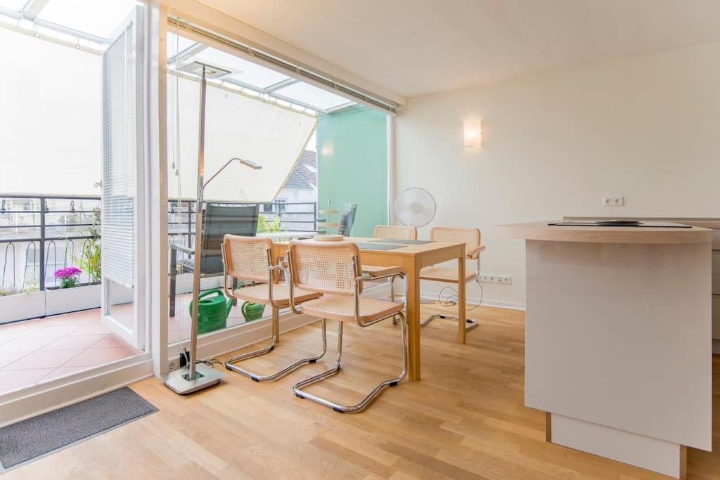 Modernes, sonniges Appartement im Herzen von Düsseldorf Exterior foto