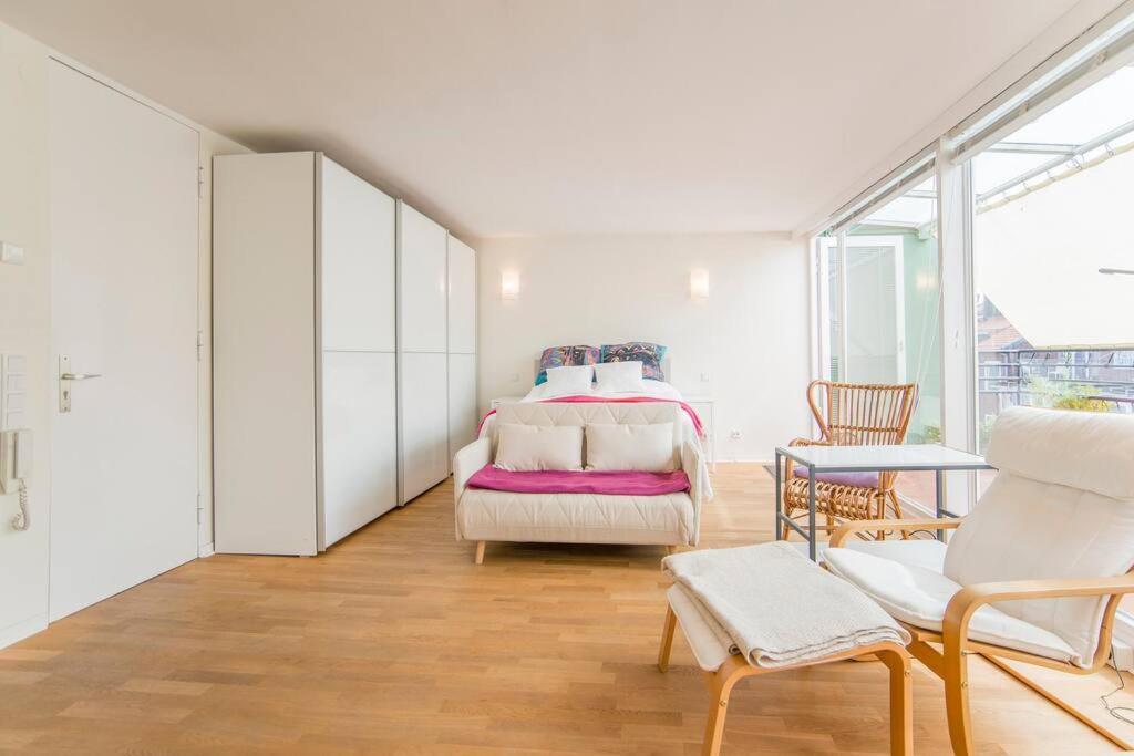 Modernes, sonniges Appartement im Herzen von Düsseldorf Exterior foto