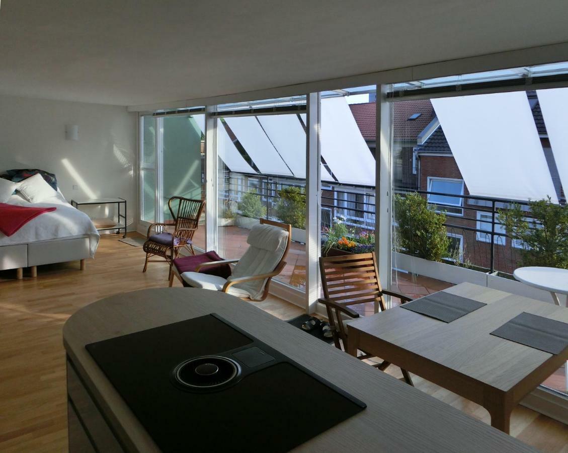 Modernes, sonniges Appartement im Herzen von Düsseldorf Exterior foto